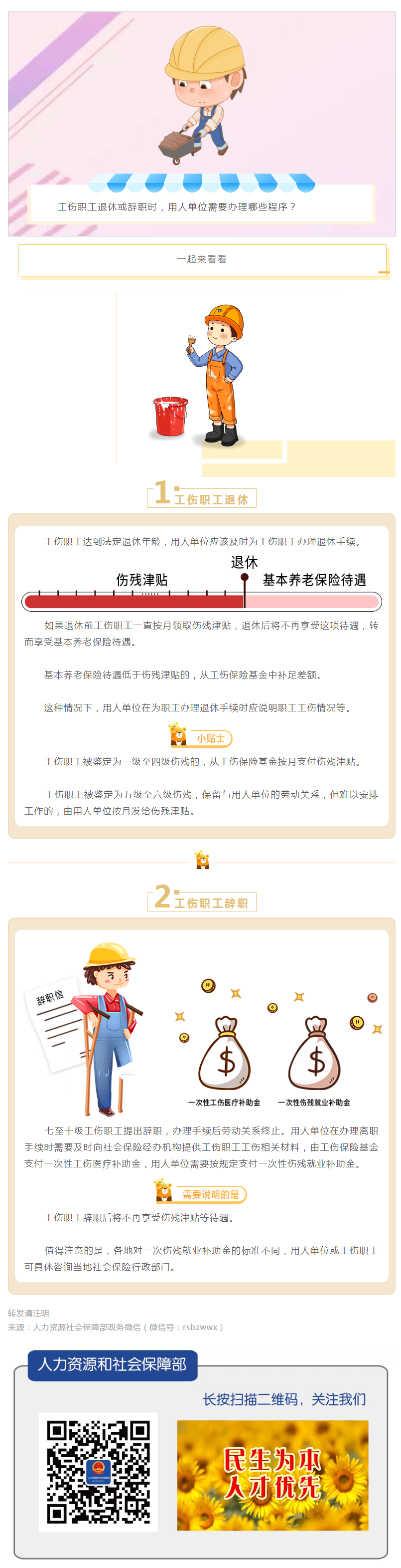 工傷職工退休或辭職時，用人單位需要辦理哪些程序？.png