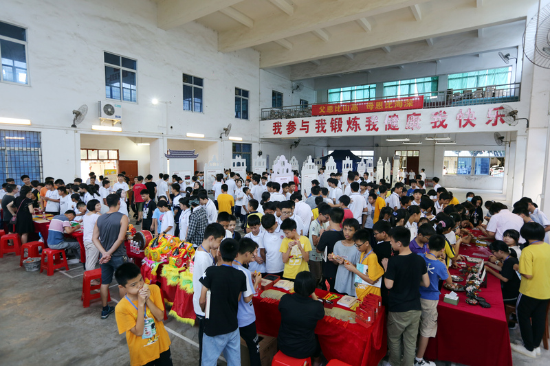 “非遺傳承 健康生活”——2020年開平市“非遺進校園”活動走進月山中學(xué)、水口一小