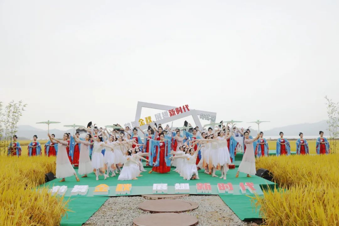 以稻田、音、詩、舞的方式，一起“鶴舞金秋，展翅新時(shí)代”！