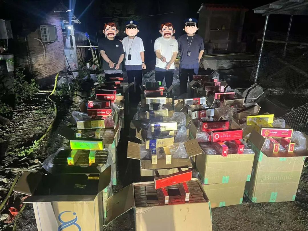 雷霆出擊！開平警方3日內(nèi)連破兩起非法經(jīng)營假煙案，涉案金額約135萬元